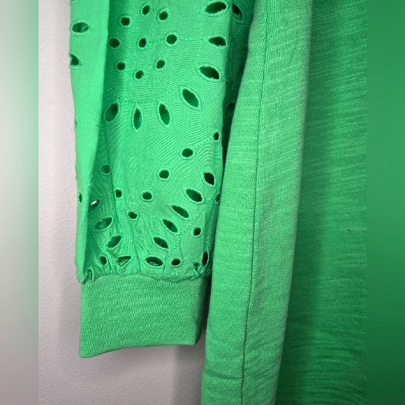 💚 Lilly Pulitzer💚 Jasona green eyelet dress XS - Picture 7 of 9